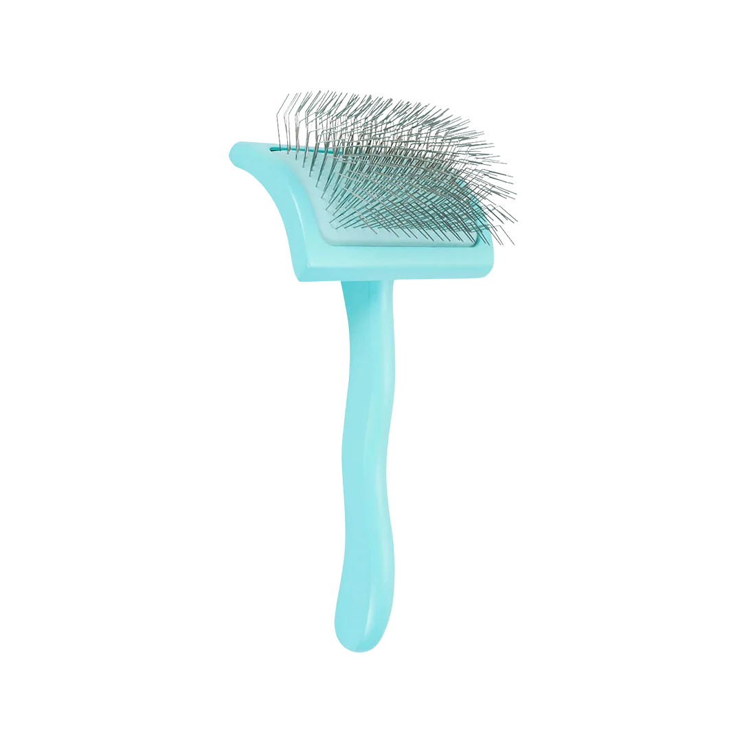 Medium Home Care Big G Teal Slicker Brush by Chris Christensen Medium Home Care Big G Teal Slicker Brush by Chris Christensen