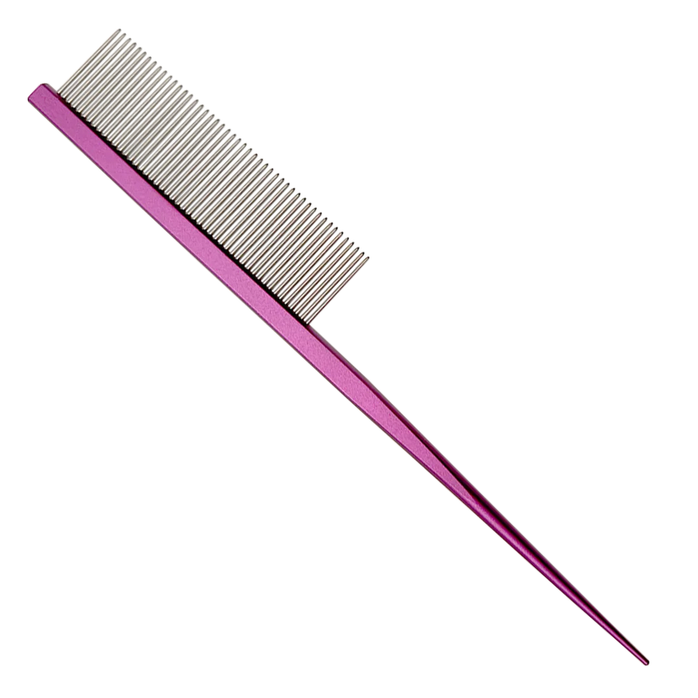 7" Parting Comb Fine Tooth Purple by Chris Christensen