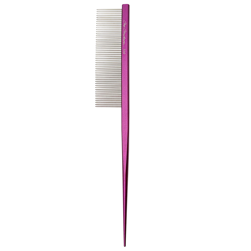 7" Parting Comb Fine Tooth Purple by Chris Christensen
