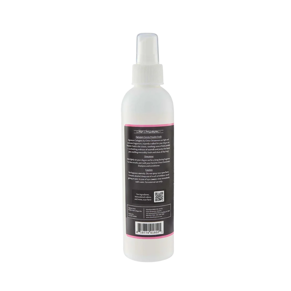 Signature Scents Powder Fresh Cologne 8oz by Chris Christensen