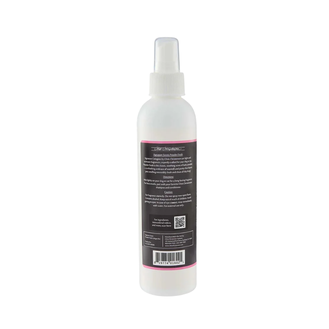 Signature Scents Powder Fresh Cologne 8oz by Chris Christensen