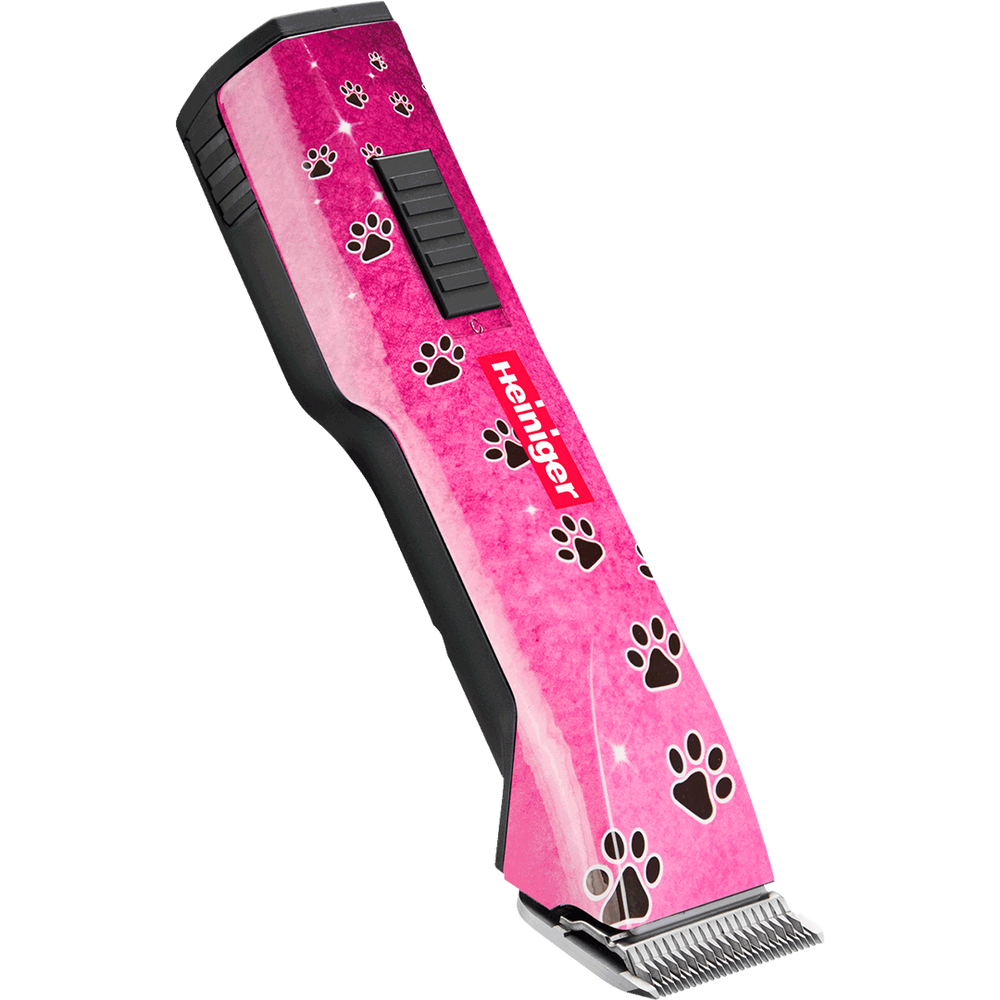Pink Paws Saphir Cordless Clipper by Heiniger