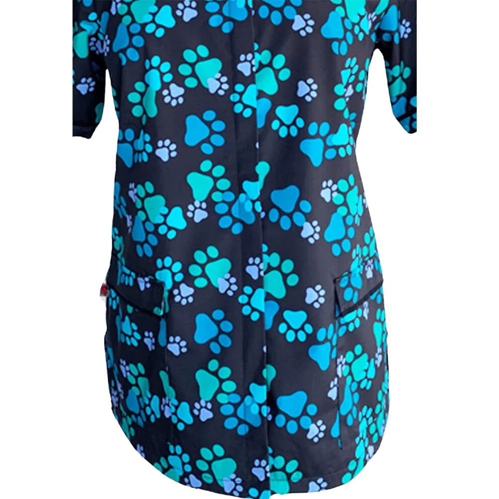 Best Covered Zipper Waterproof Paw Print Jacket from Ladybird Line