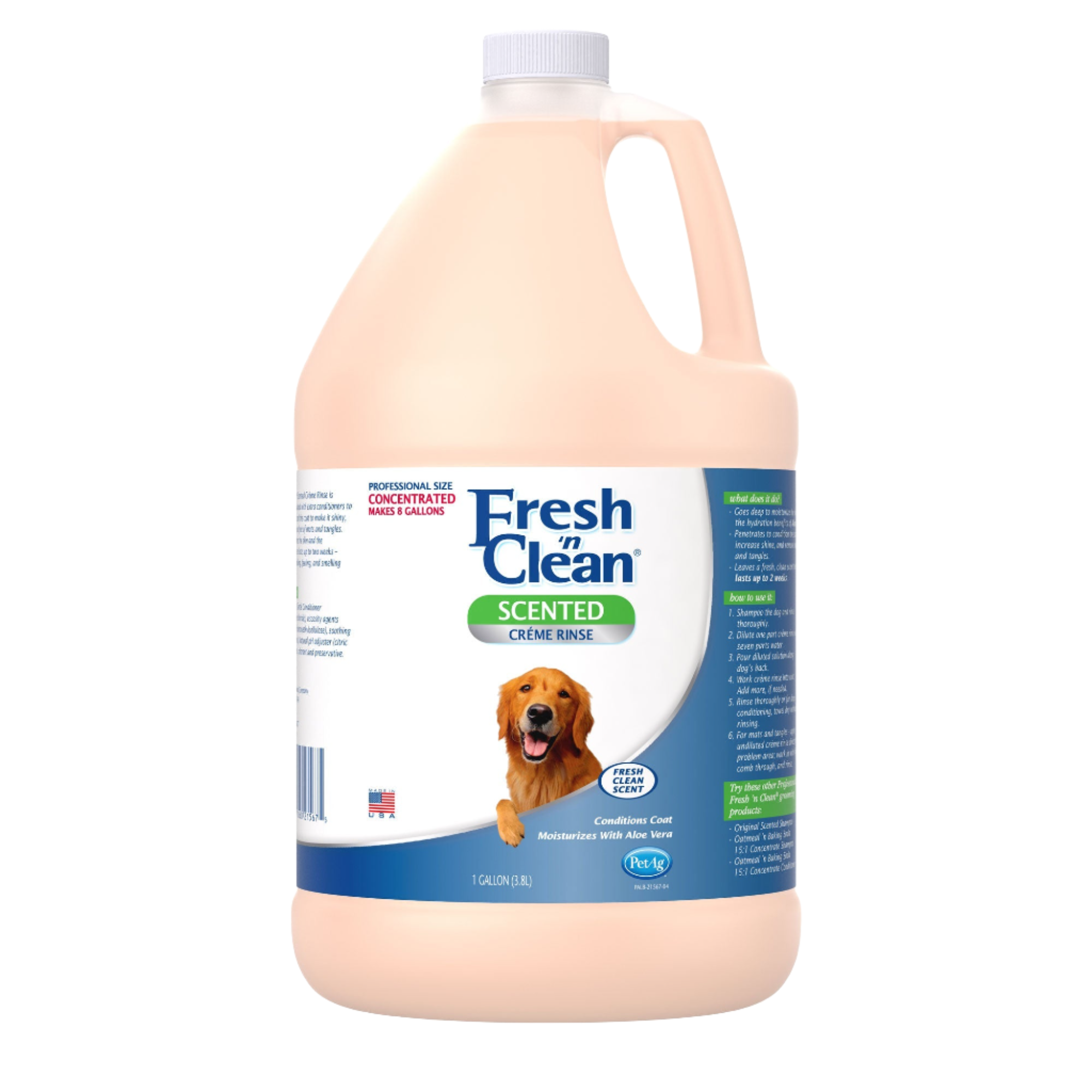 Creme Rinse Fresh Clean Scent 7:1 Concentrate Gallon by Fresh 'n Clean
