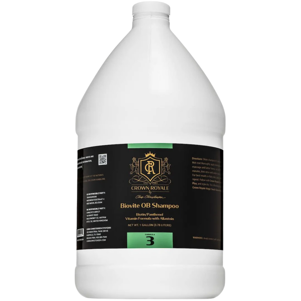 Biovite #3 OB Shampoo Concentrate 1Gallon by Crown Royale