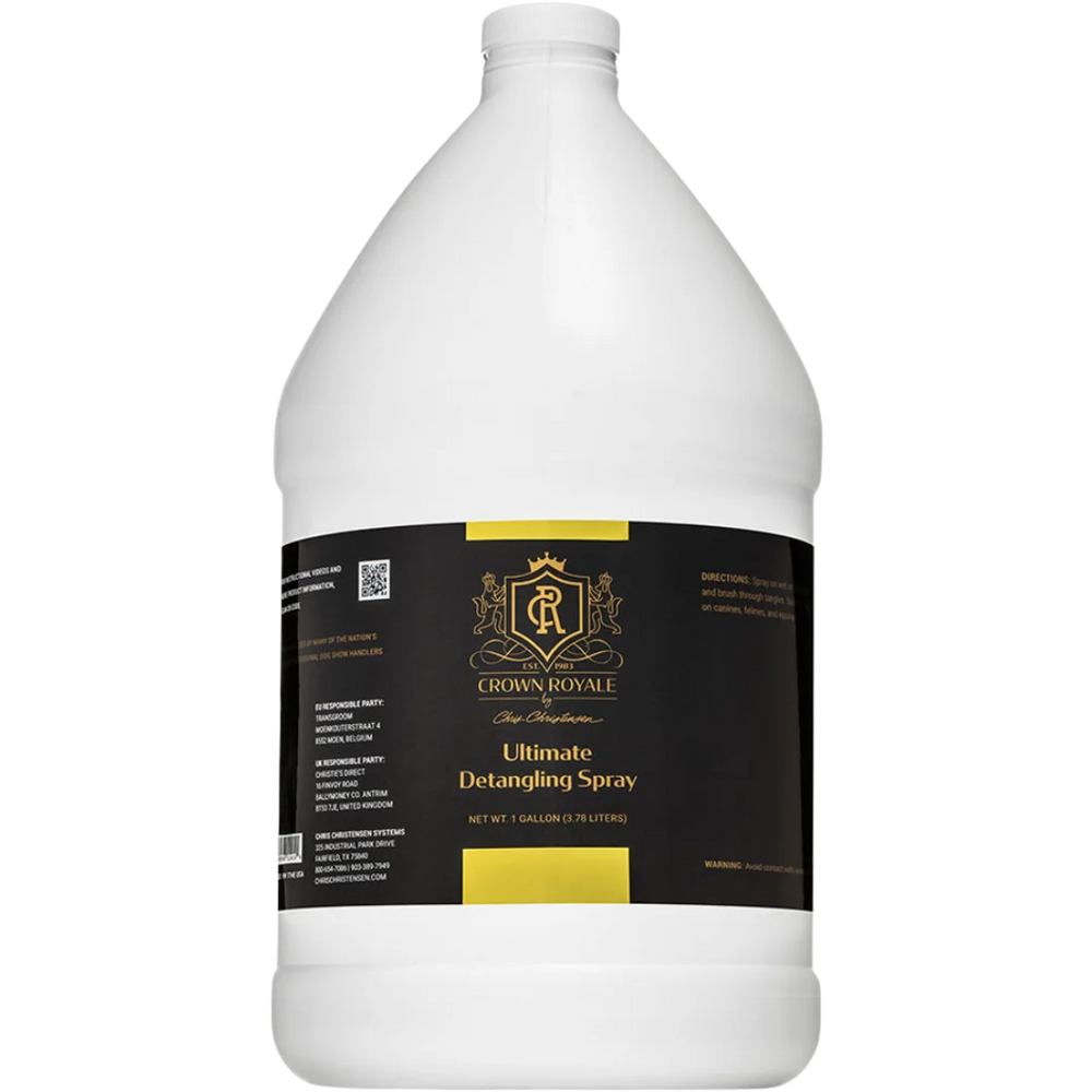 Ultimate Detangling Spray 1Gallon by Crown Royale