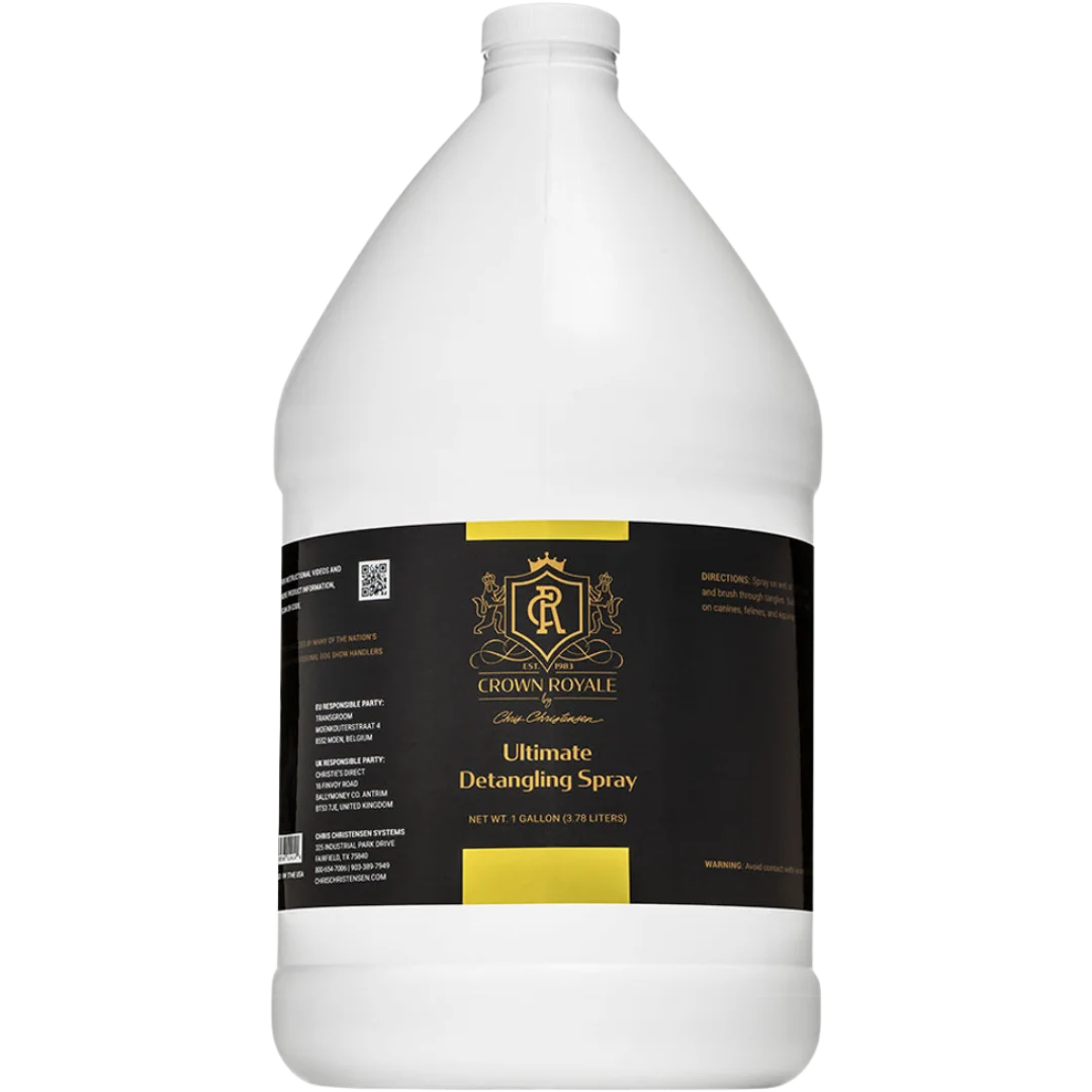 Ultimate Detangling Spray 1Gallon by Crown Royale
