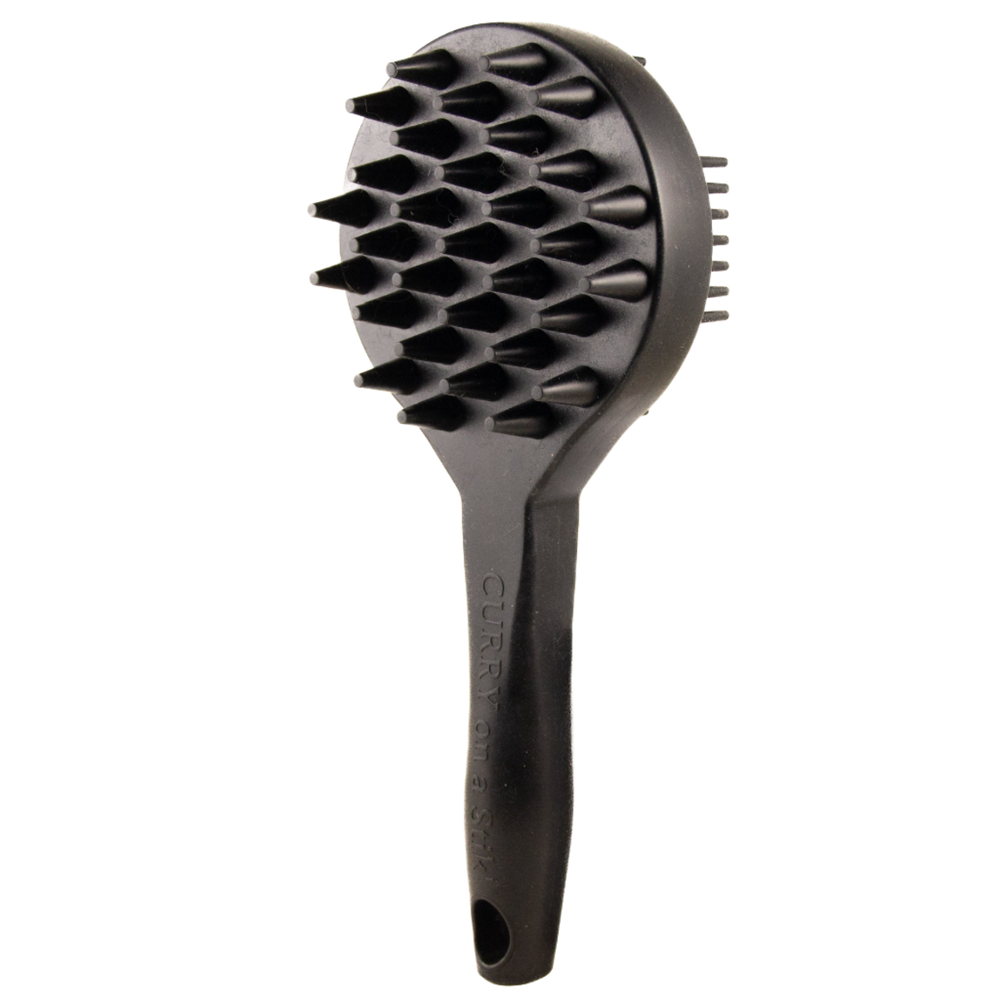 Bathing and Deshedding Brush by Curry on a Stik