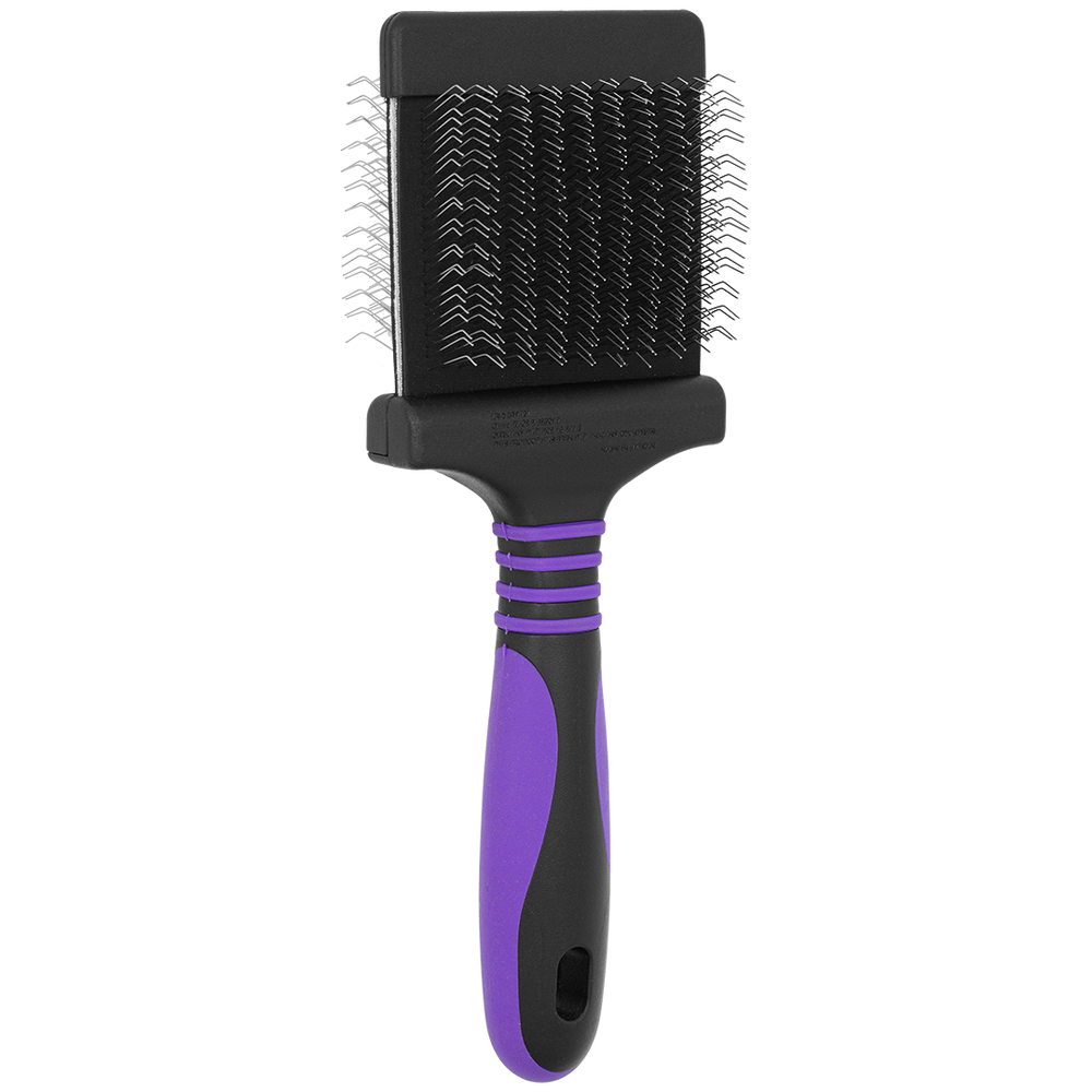 Dog Fashion Spa Deshedding Purple Slicker Brush