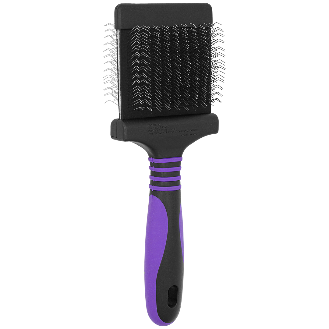 Dog Fashion Spa Deshedding Purple Slicker Brush