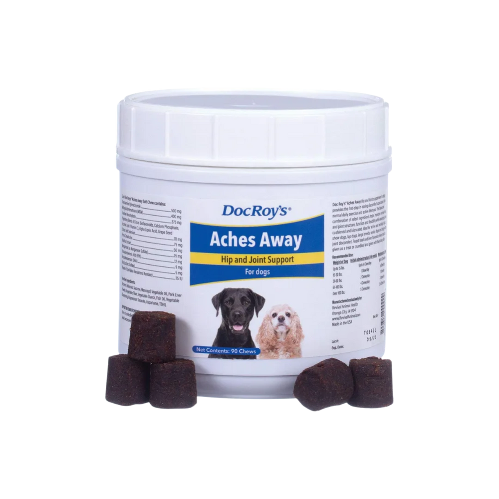 Aches Away 90ct Regular Chew by Doc Roy's