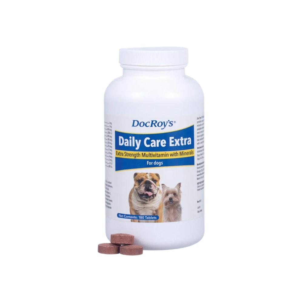 Daily Care Extra Canine 180ct by Doc Roy's