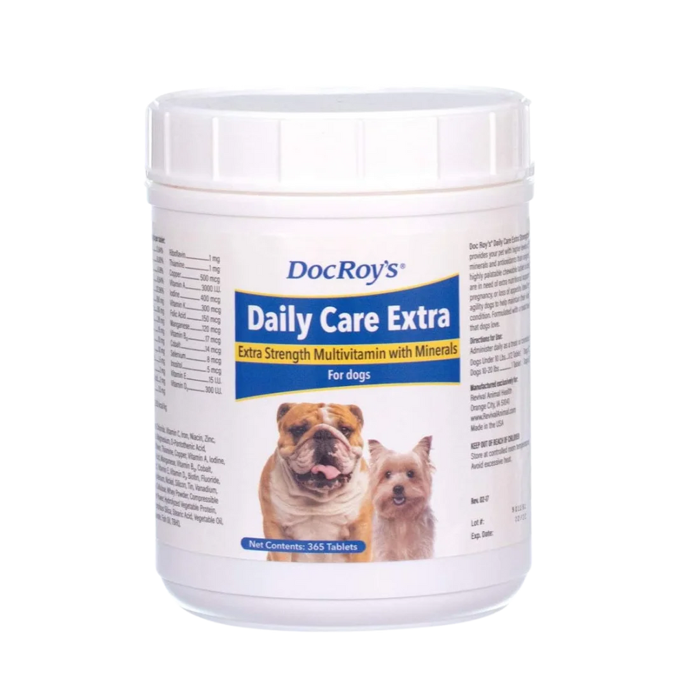 Daily Care Extra Canine 365ct by Doc Roy's