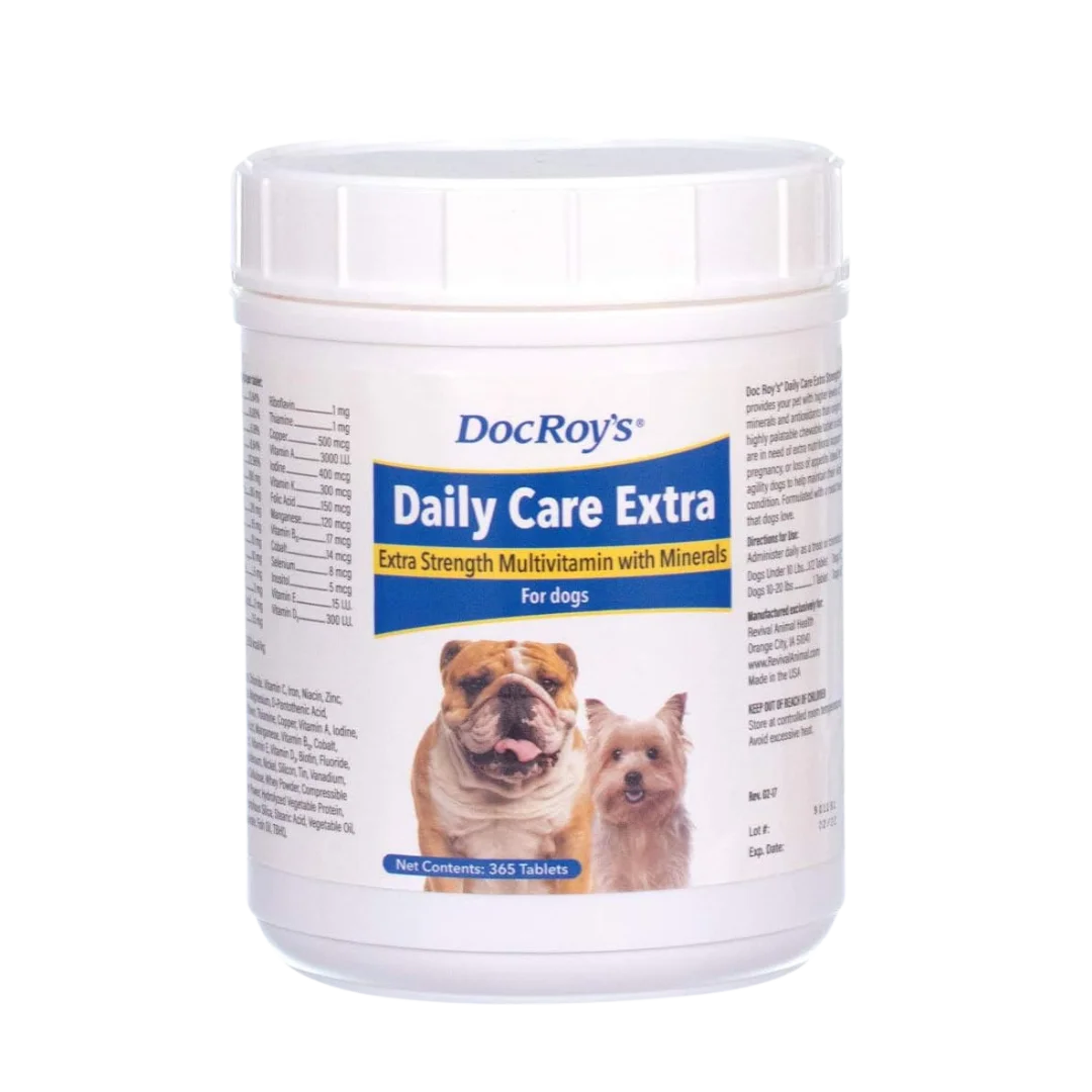 Daily Care Extra Canine 365ct by Doc Roy's