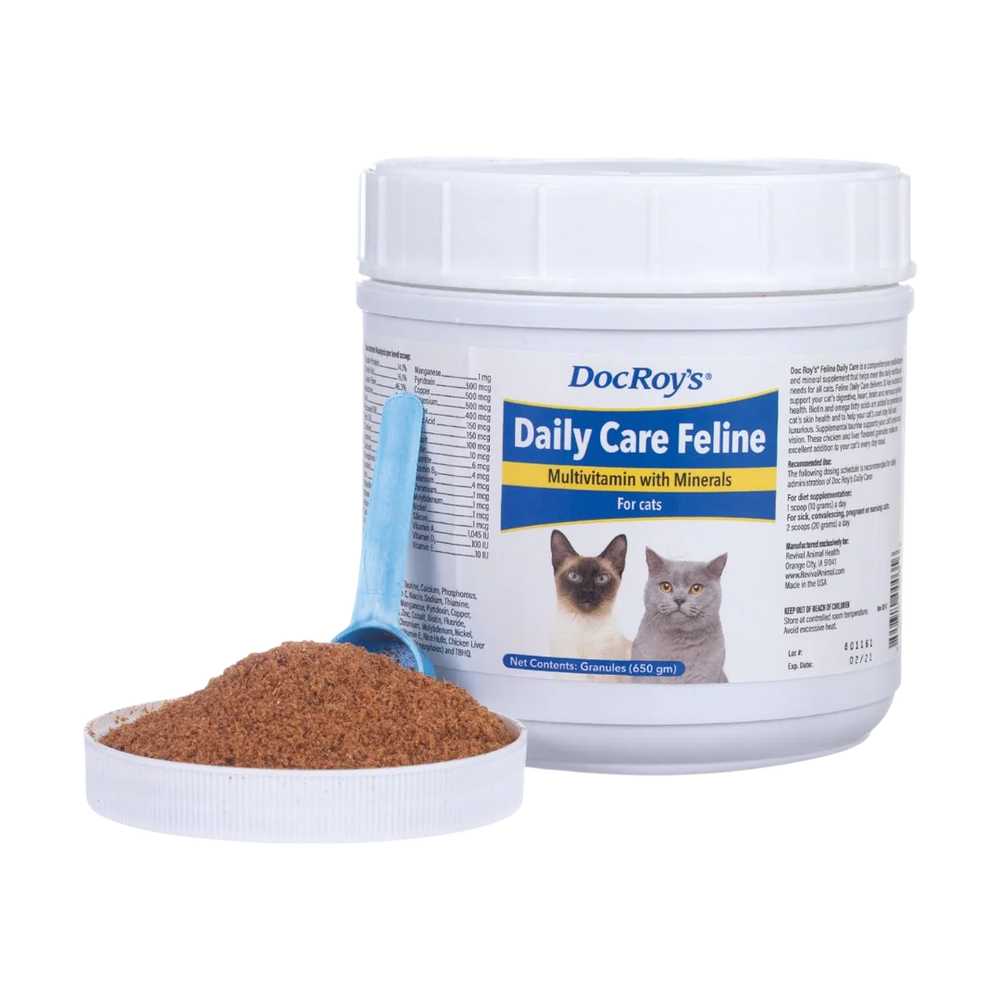Daily Care Feline 650gm Granules by Doc Roy's