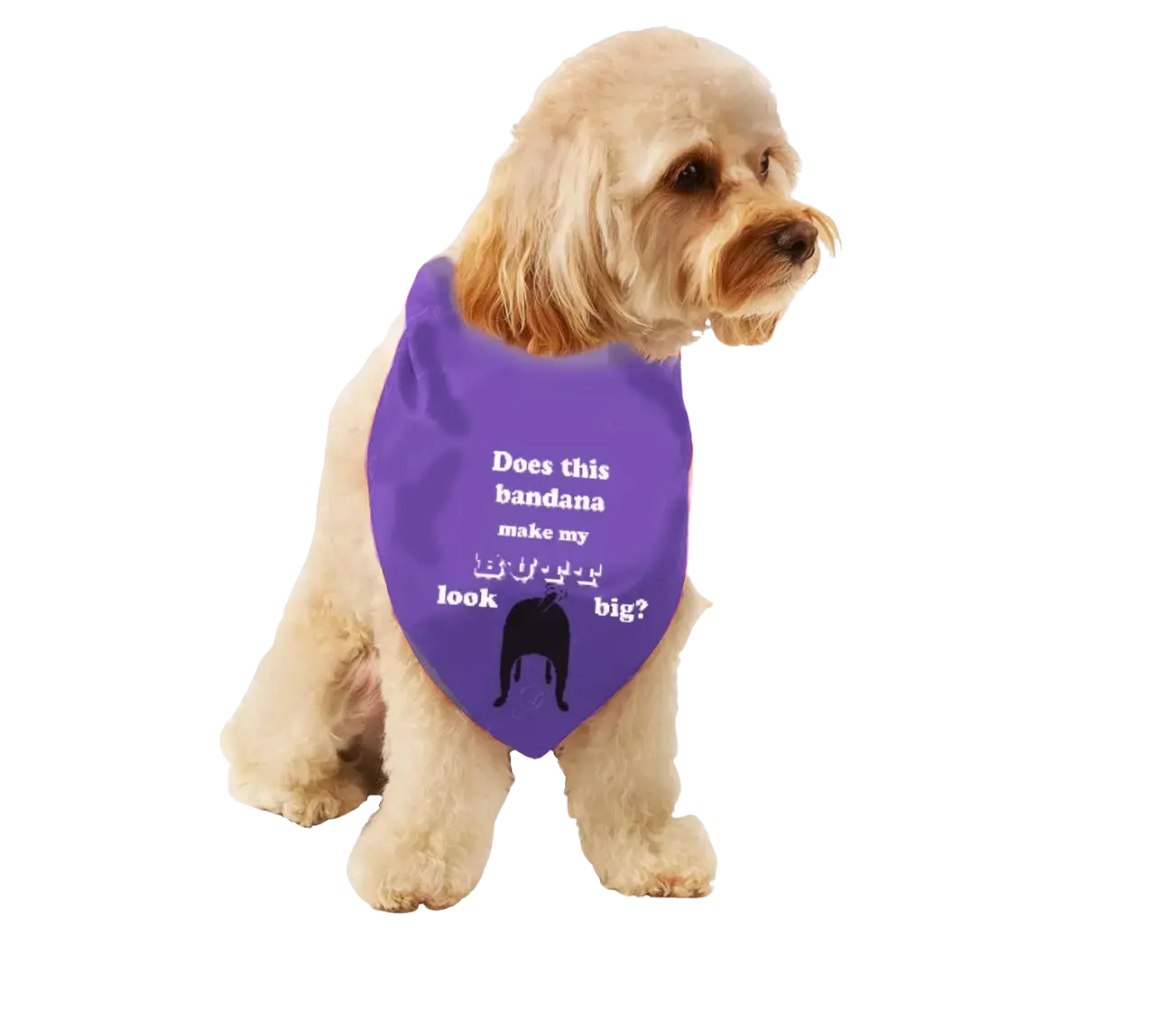 Dog Fashion Living Does this Banadana Make My Butt Look Big?
