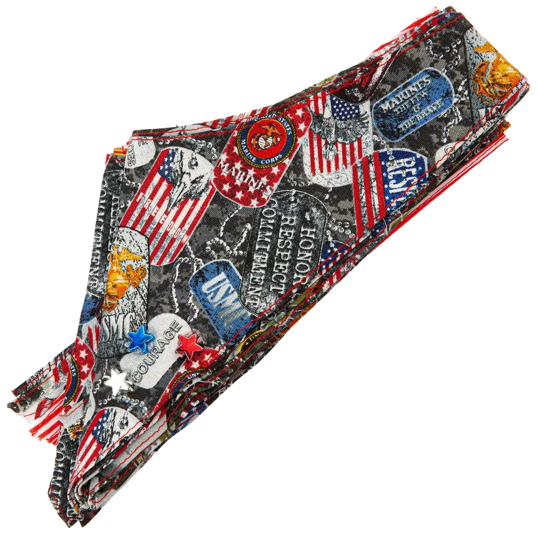 Dog Bandana Design #83 by Cecilia (Set of 10)
