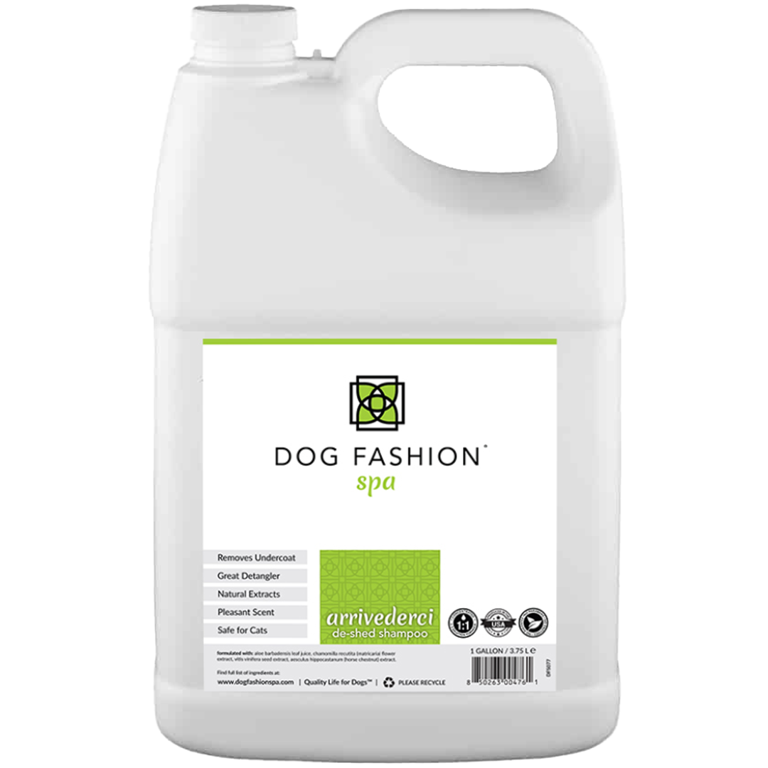 Arrivederci De-Shedding Shampoo Gallon by Dog Fashion Spa