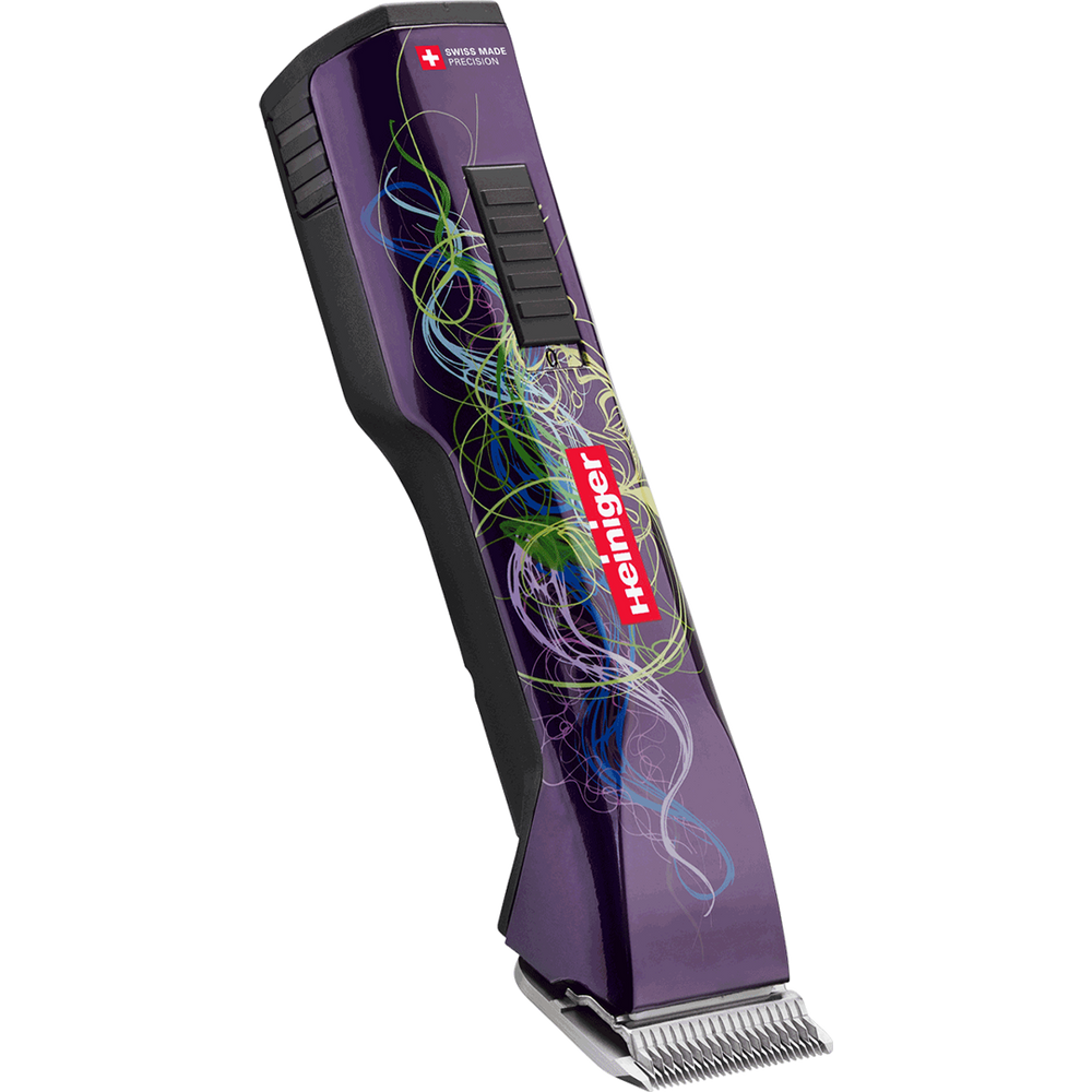 Purple Saphir Cordless Clipper by Heiniger