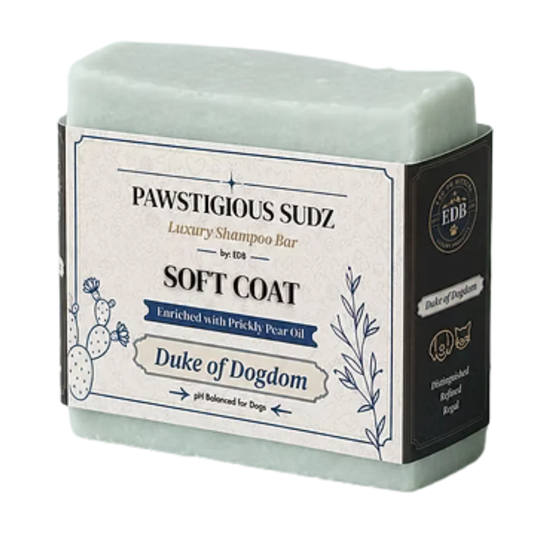 eau-du-bitches-duke-of-dogdom-soft-coat-pawstigious-sudz-4oz-shampoo-bar