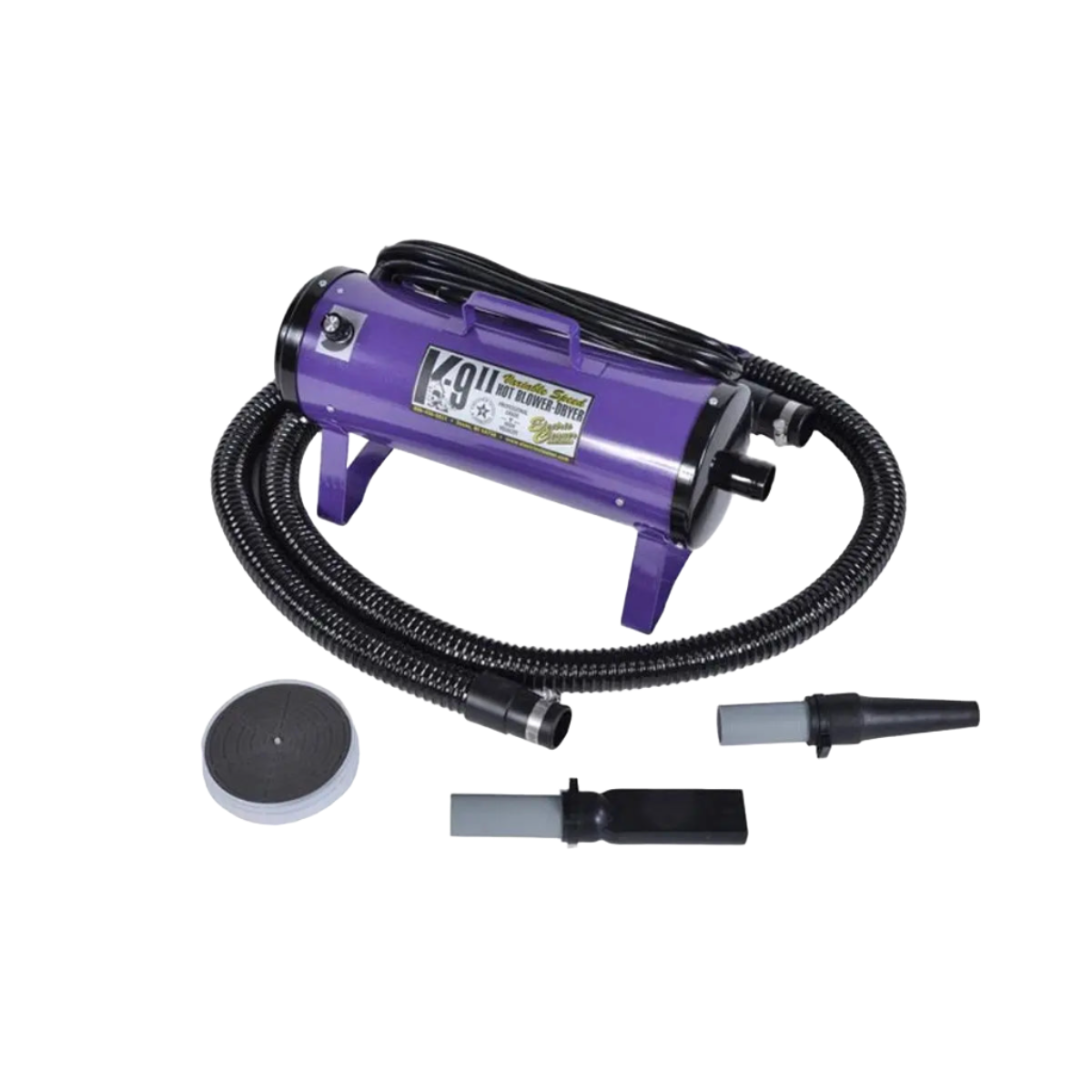 K9 II Blow Dryer Variable Speed with Free Water Peeler Attachment by E K9 II Blow Dryer Variable Speed with Free Water Peeler Attachment by E