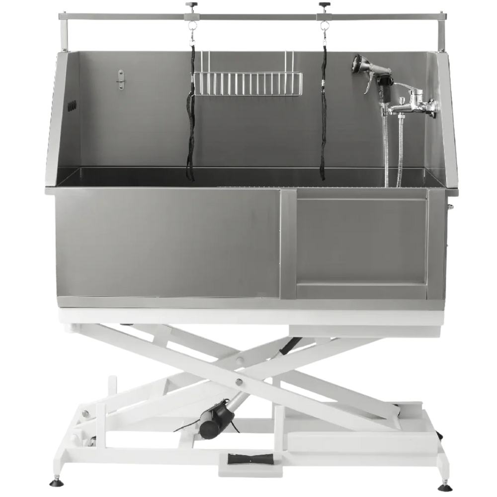 Electric Lift Stainless Bathing Tub by PetStore.Direct