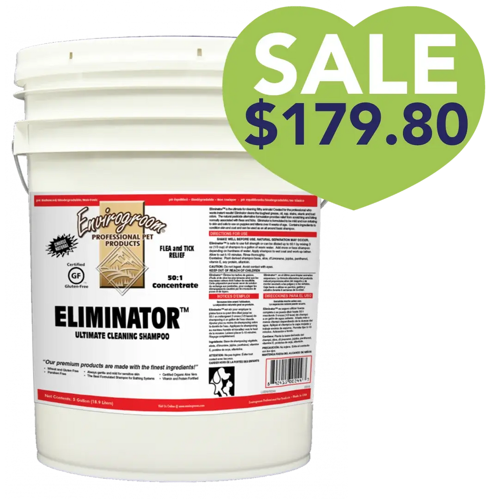 Eliminator shampoo bucket by envirogroom
