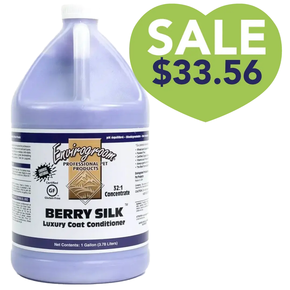Berry silk luxury coat shampoo gallon by envirogroom
