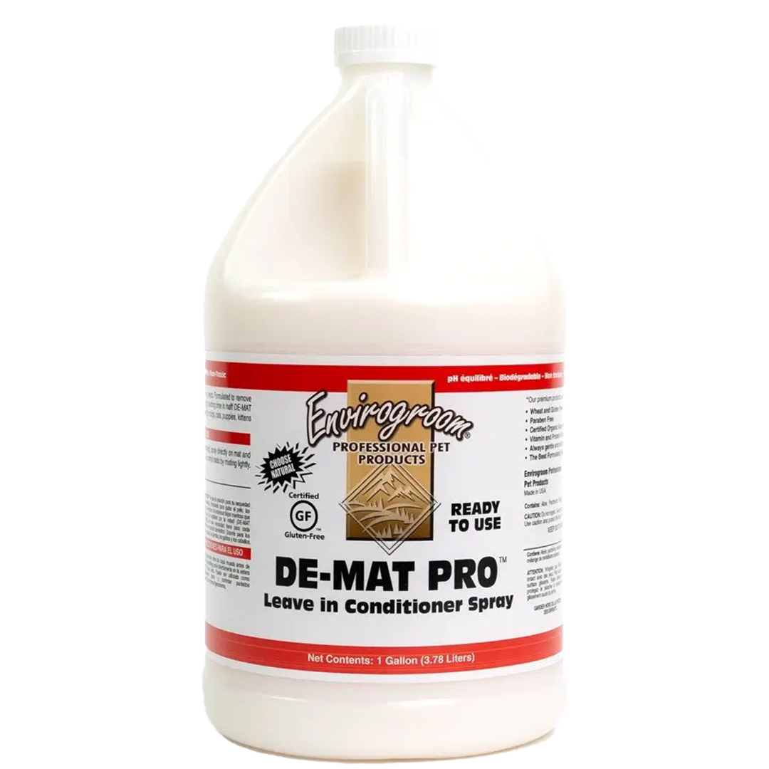 De-Mat Pro Leave-in Conditioner Gallon by Envirogroom