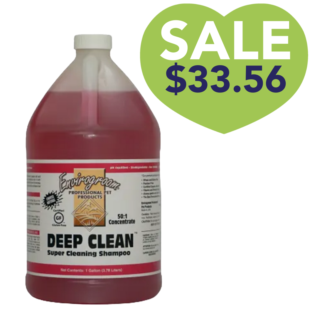 Deep clean shampoo gallon by envirogroom