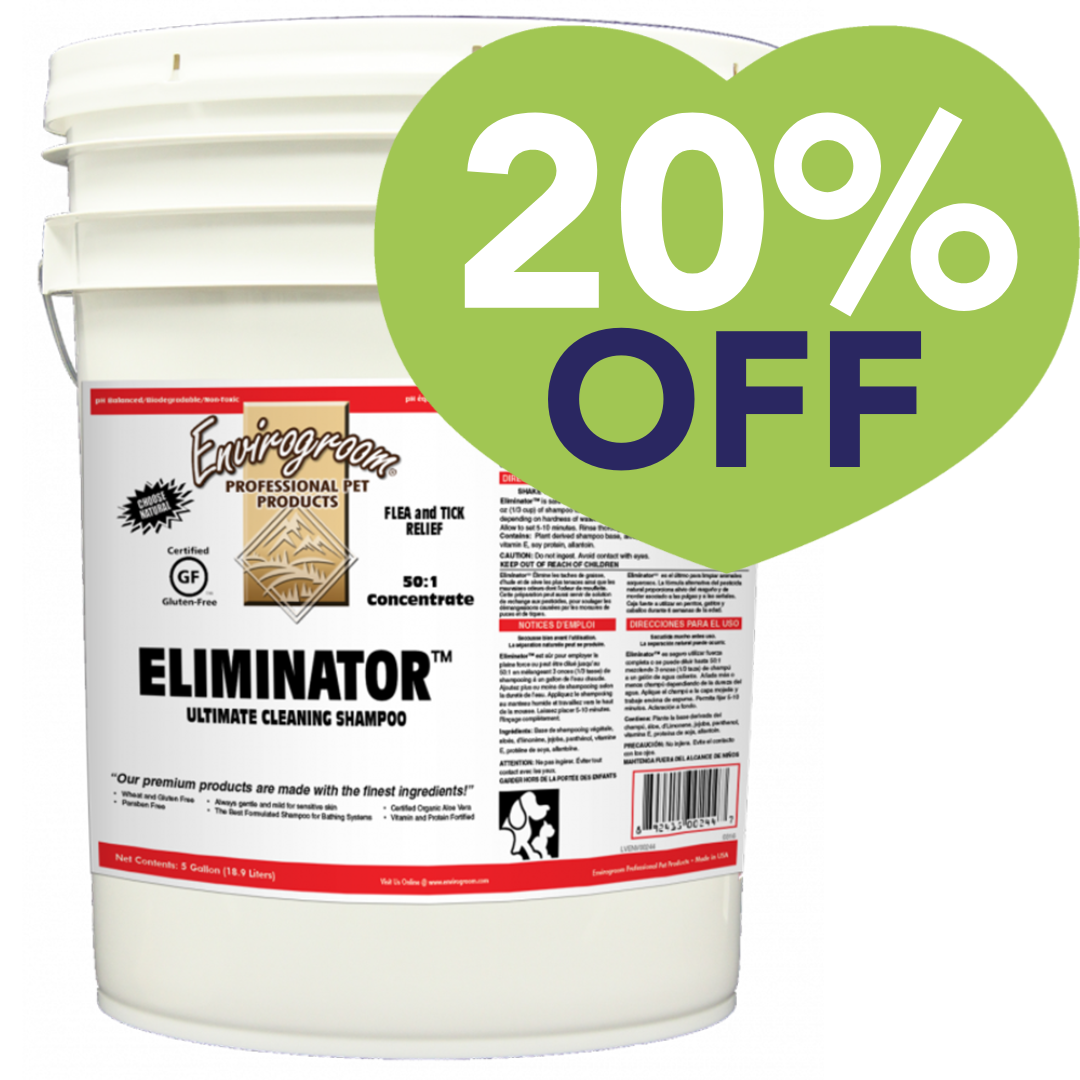 Eliminator Shampoo 5 Gallons by Envirogroom