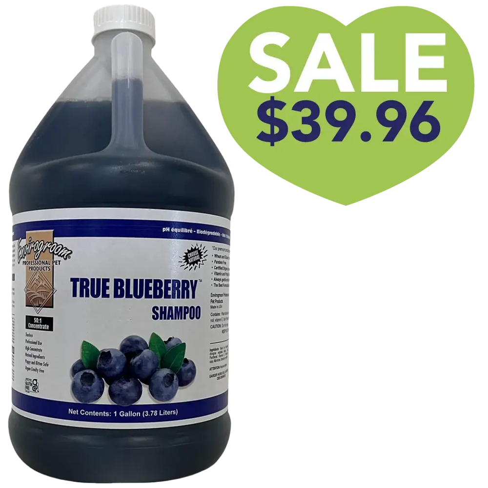 True blueberry facial and body shampoo gallon by envirogroom