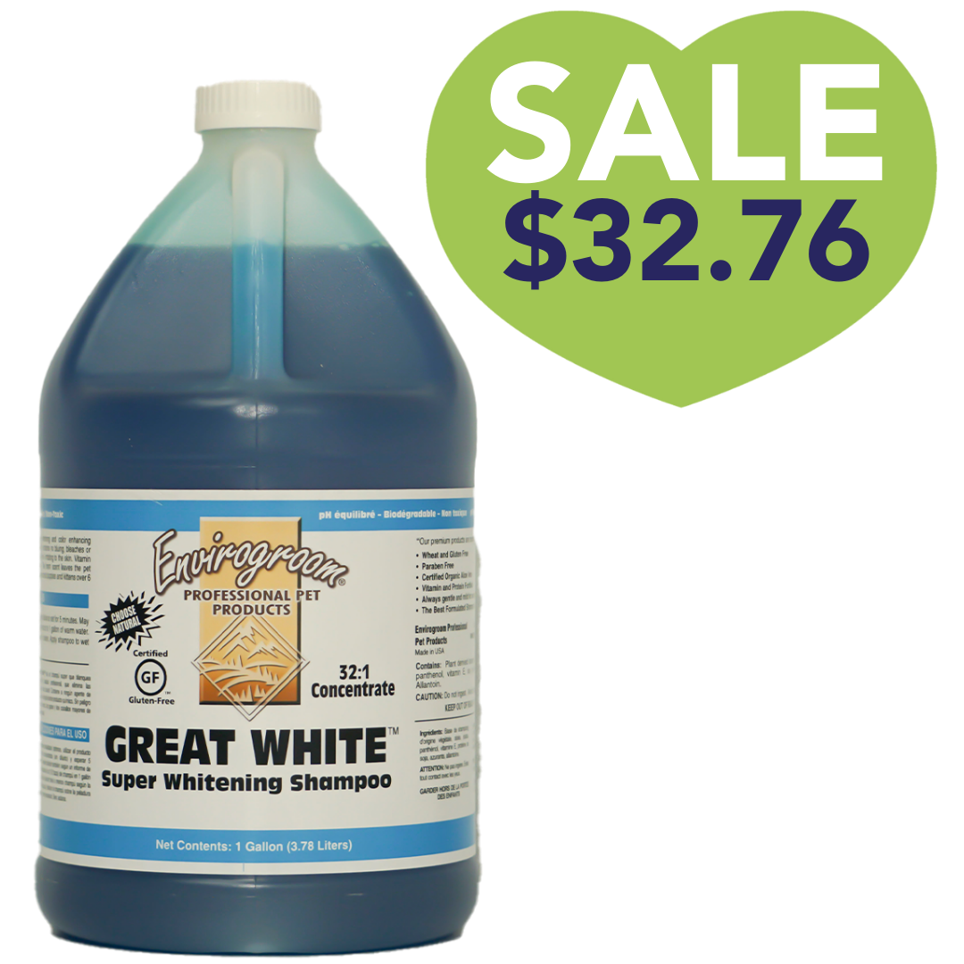 Great White Shampoo 1 Gallon by Envirogroom