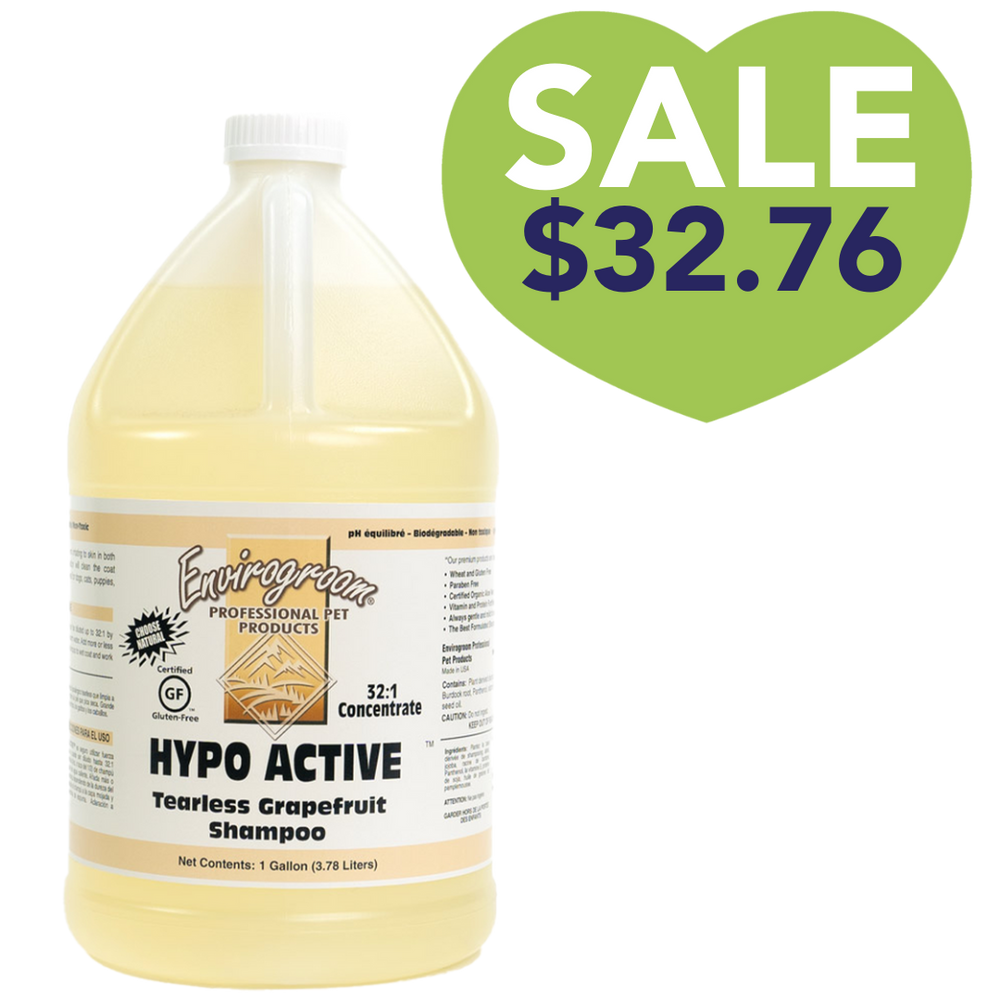 Hypo active shampoo gallon by envirogroom