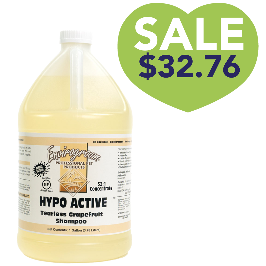 Hypo active shampoo gallon by envirogroom