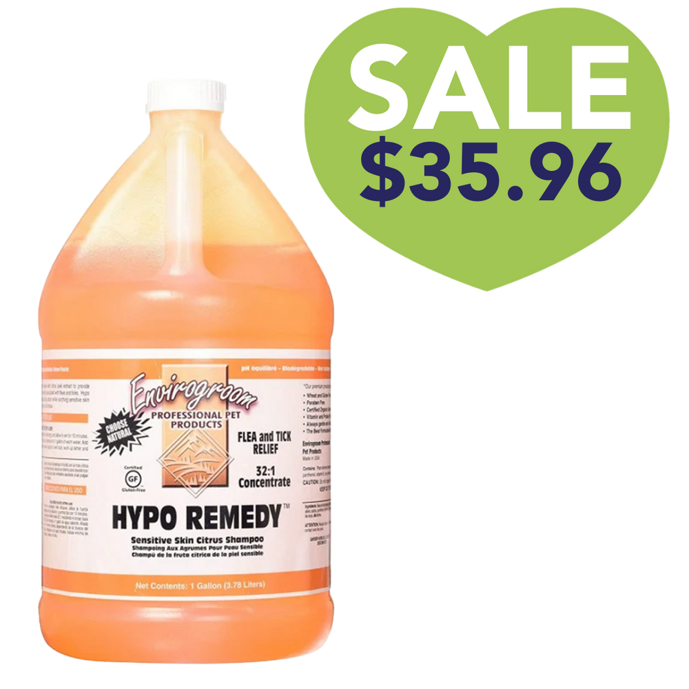 Hypo remedy flea and tick shampoo gallon by envirogroom