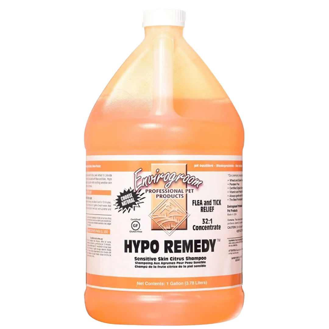 Hypo Remedy Flea and Tick Shampoo Gallon by Envirogroom