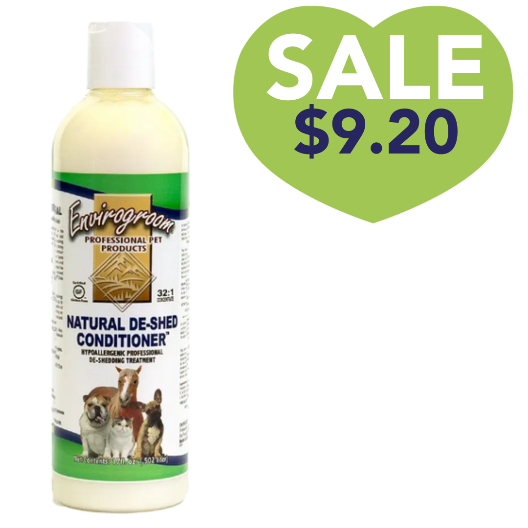 Natural De-shed Conditioner 17oz by Envirogroom