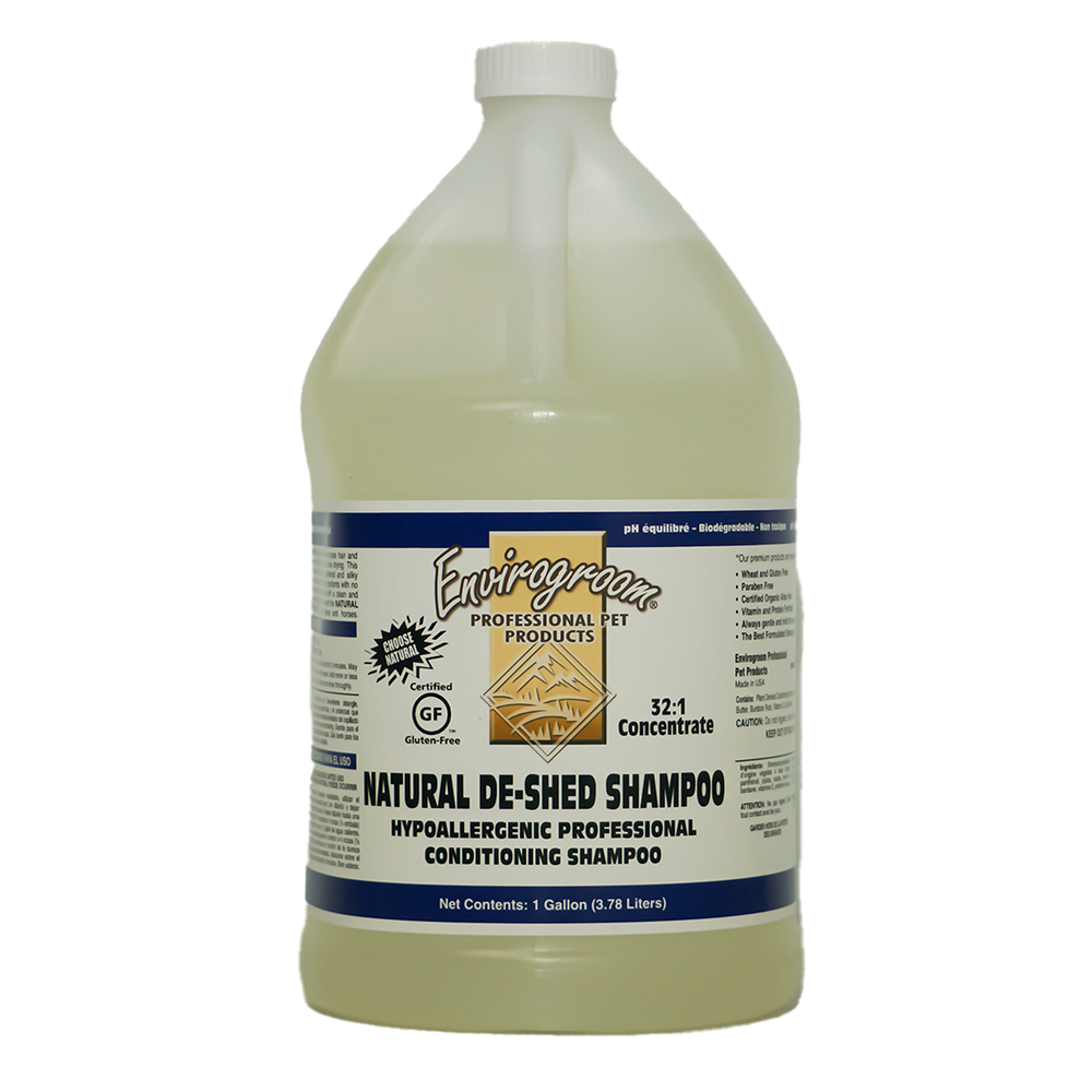 Natural Deshed Shampoo Gallon by Envirogroom