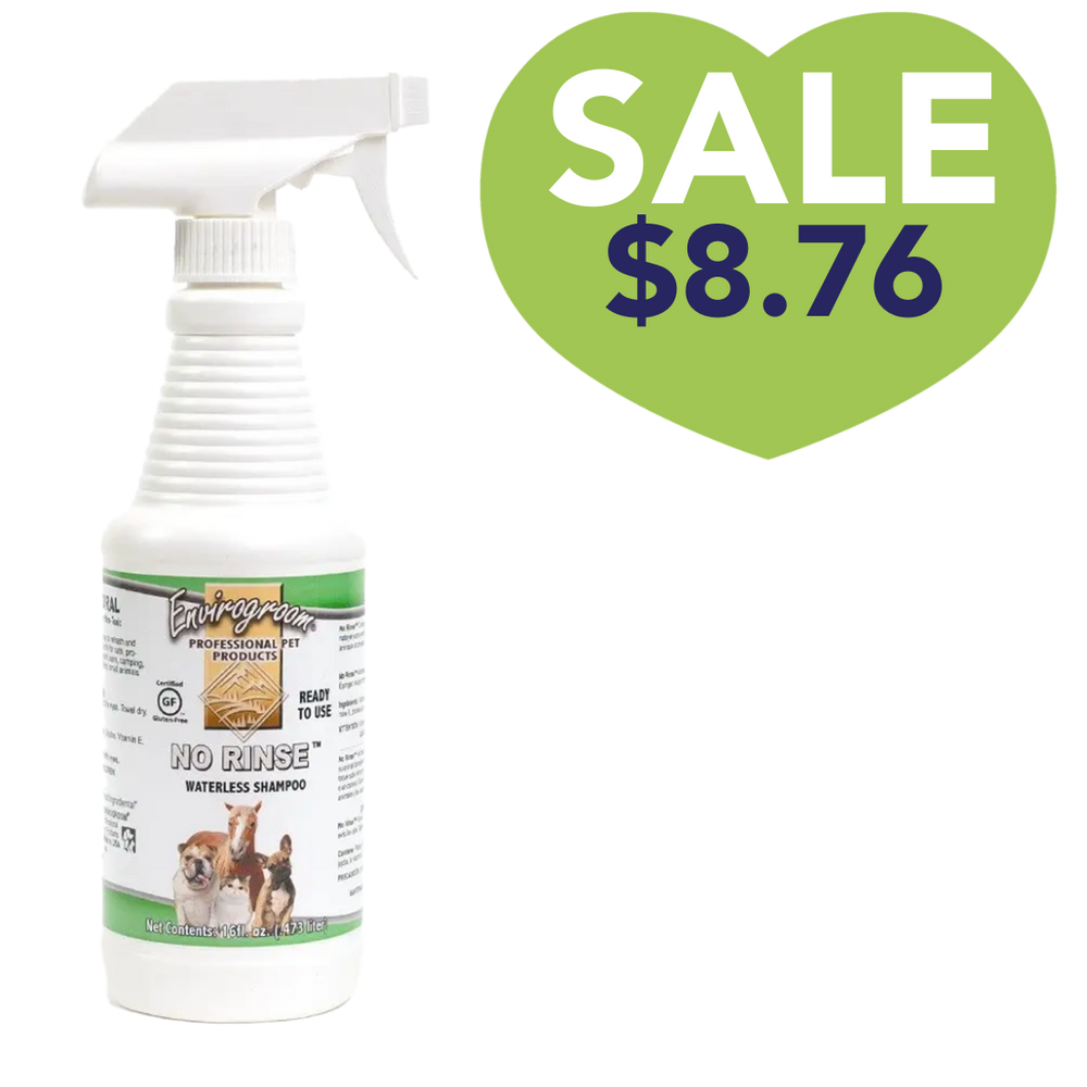 No Rinse Waterless Shampoo Spray 16oz by Envirogroom
