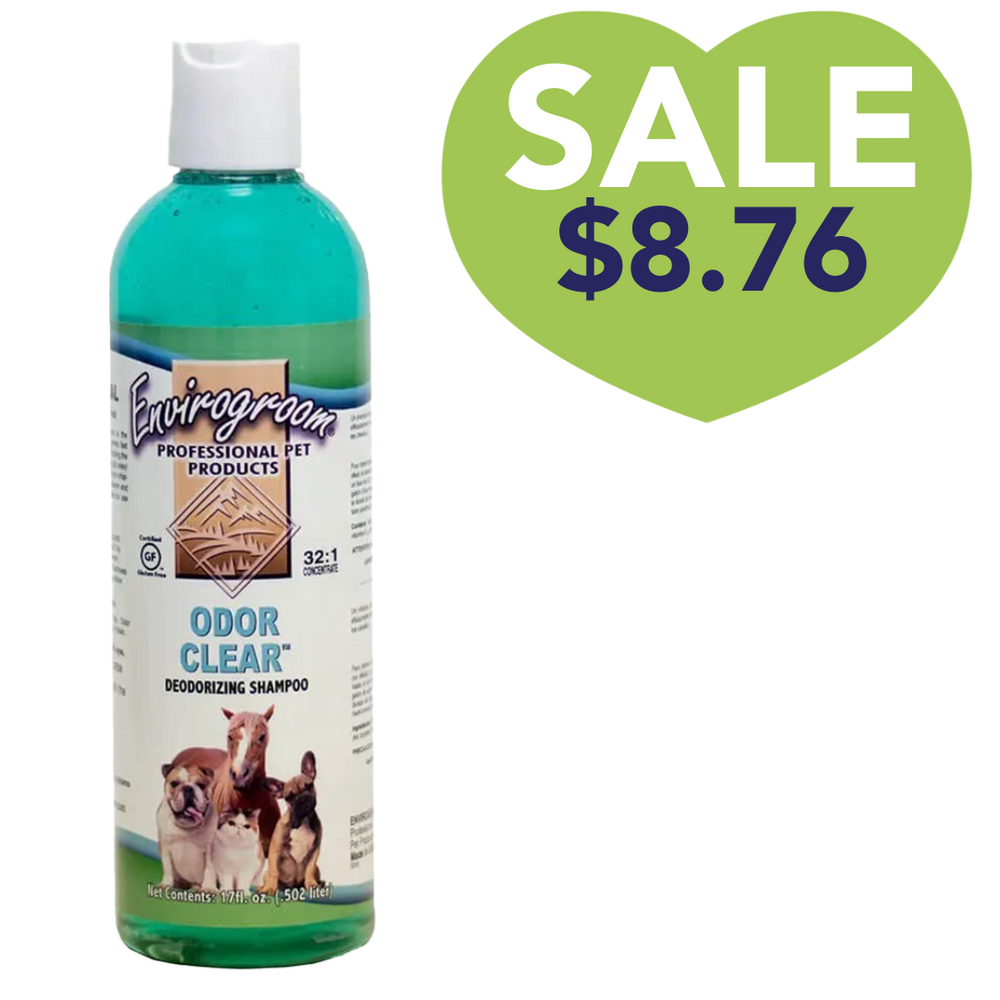 Odor clear shampoo 17oz by envirogroom