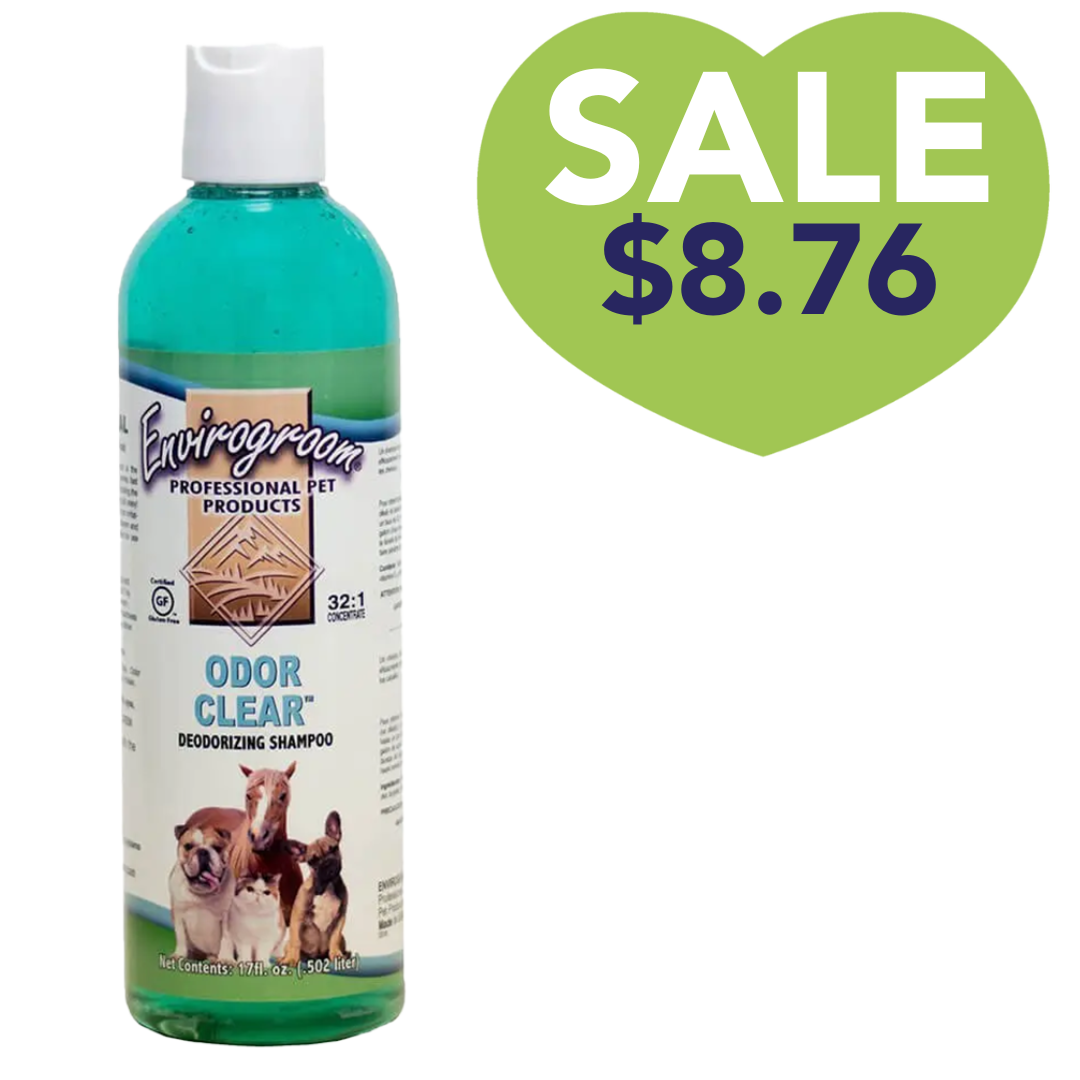Odor clear shampoo 17oz by envirogroom