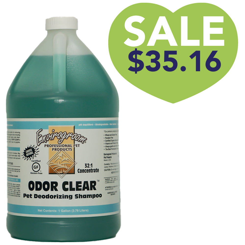 Odor clear shampoo gallon by enviroroom