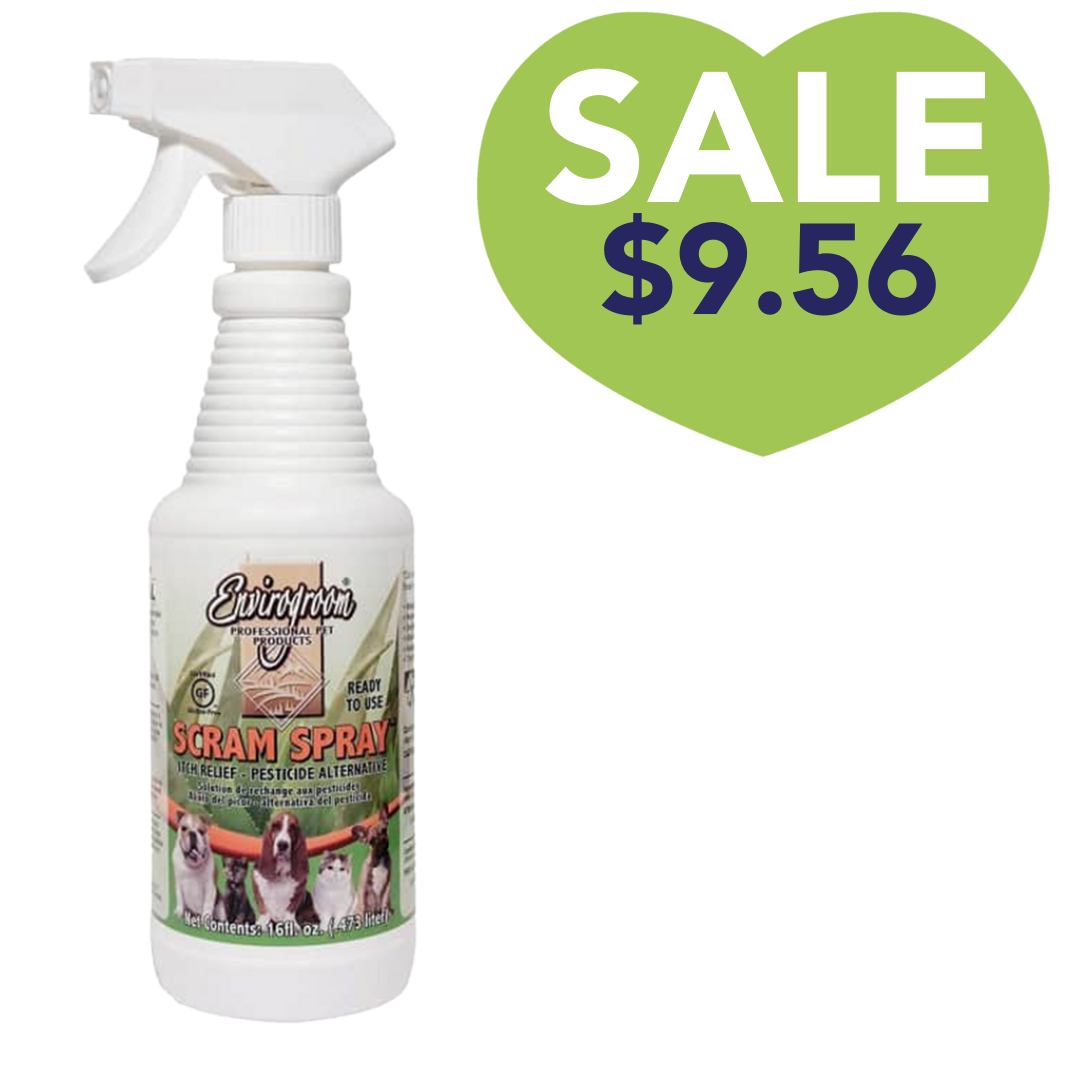 Scram Anti-Itch Pesticide Alternative Spray 17 oz by Envirogroom