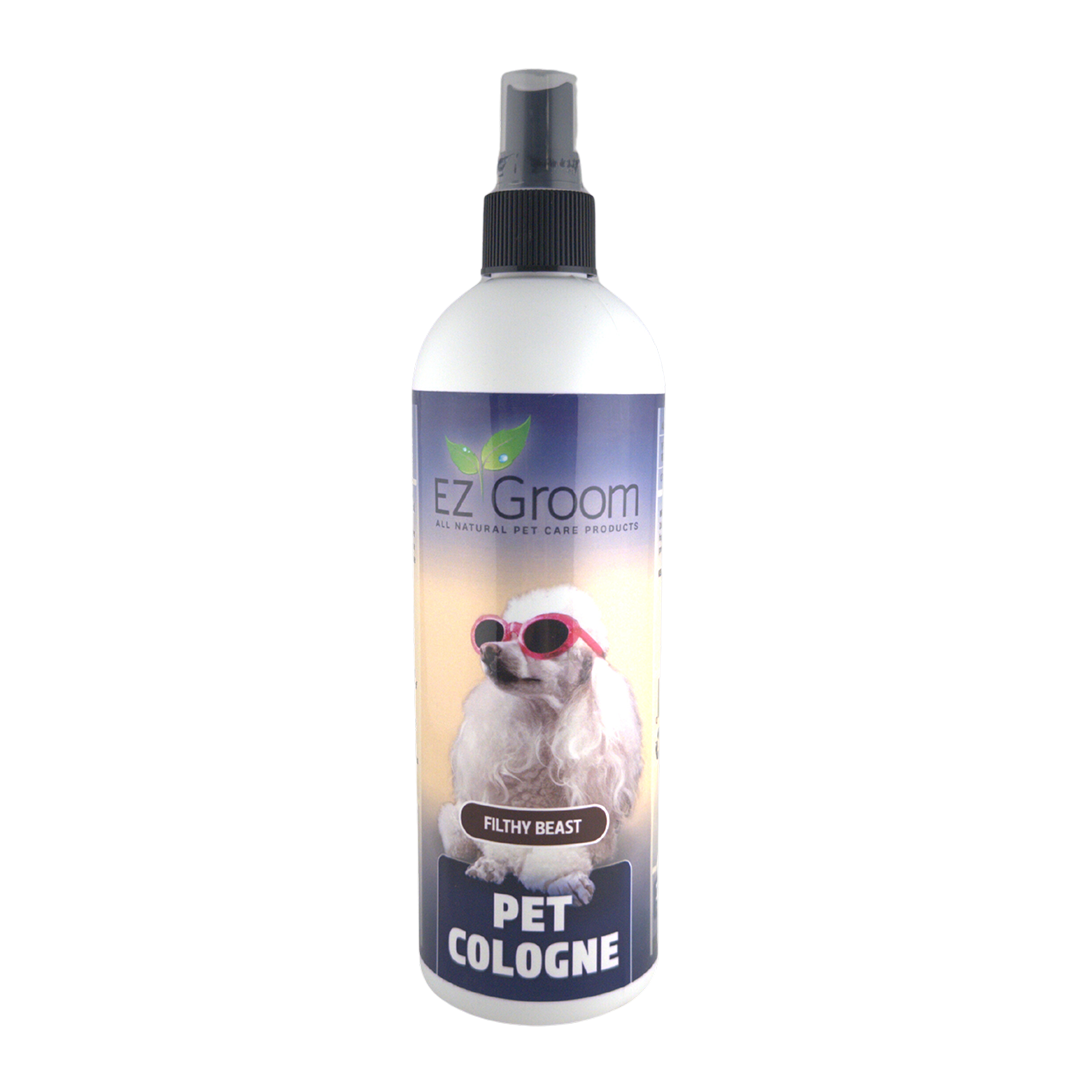 EZ-Groom filthy beast Cologne is designed to leave the dog smelling fresh and sweet.