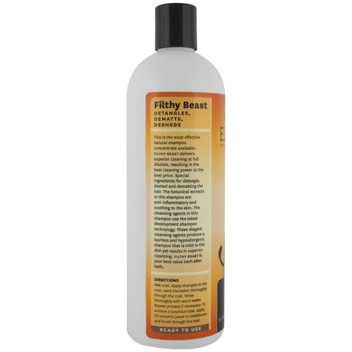 Filthy Beast Shampoo 16oz by EZ-Groom