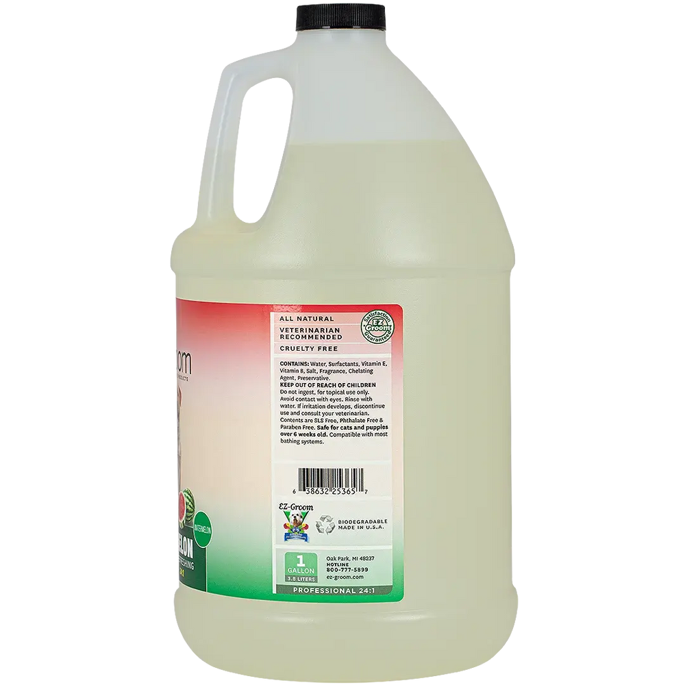 Watermelon Deodorizing 24:1 Shampoo Gallon by EZ-Groom
