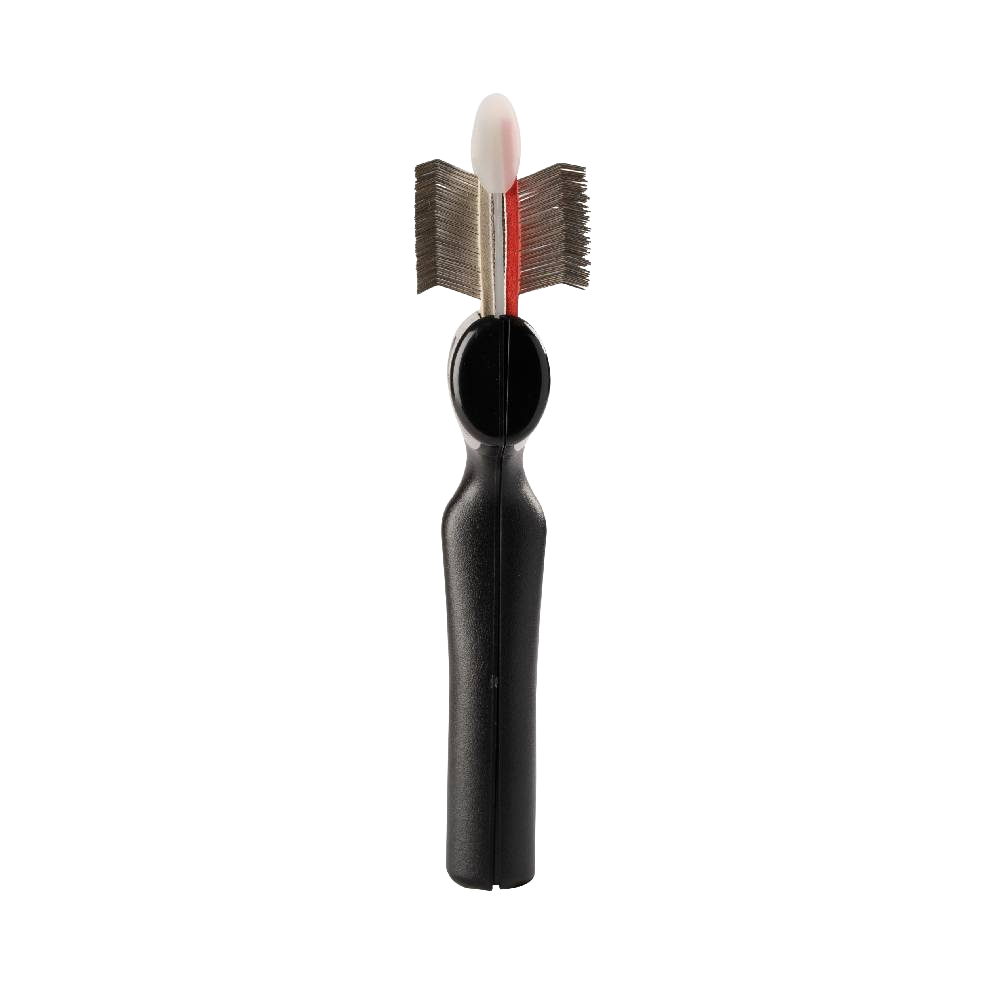 Red/Silver Undercoating Combo Double Brush by FlexIt