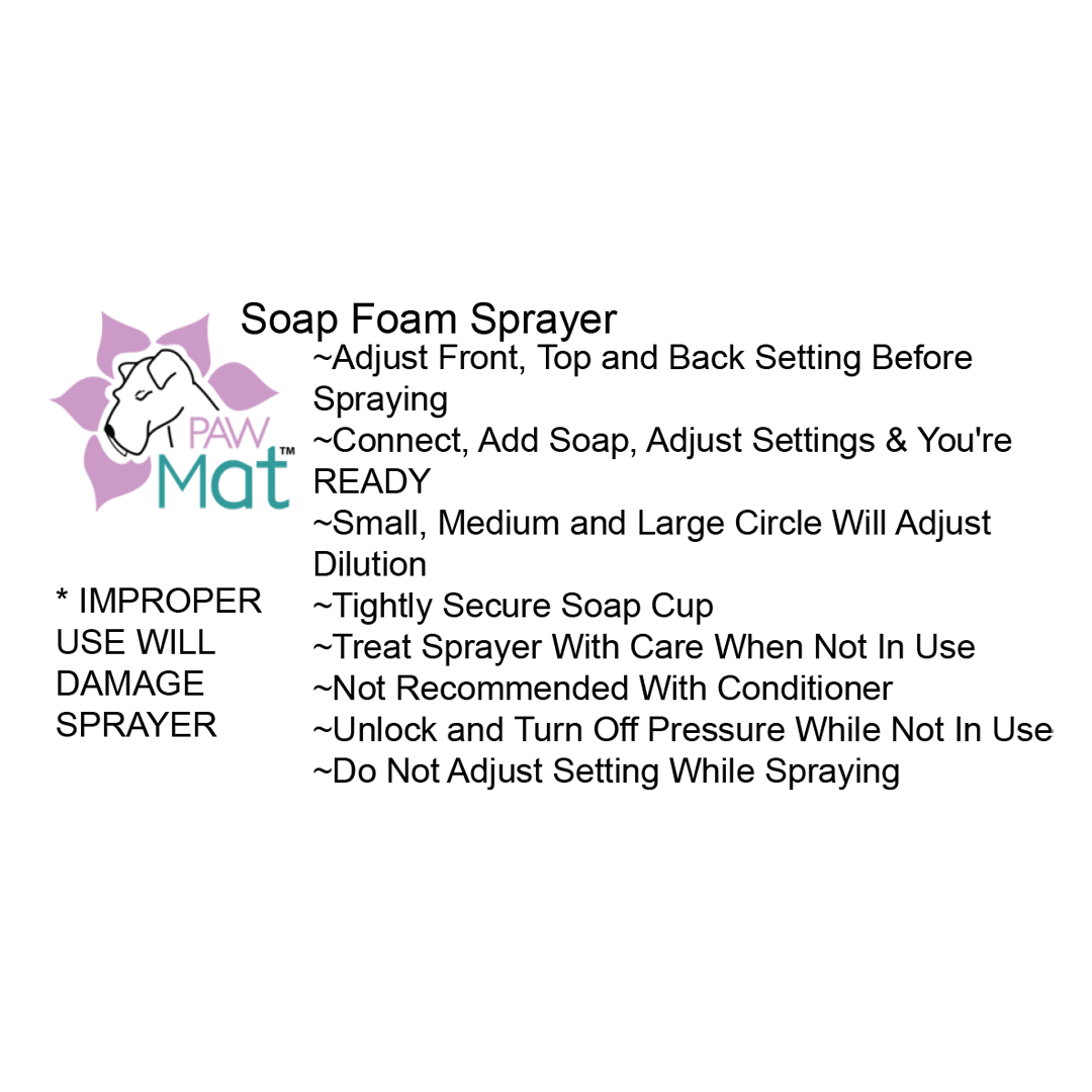 Foam Sprayer by PawMat