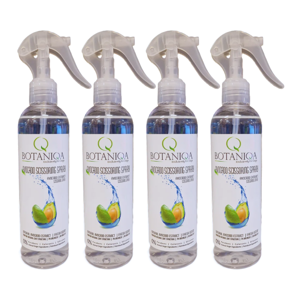 Avocado Scissoring Spray 8oz Set of 4 by Botaniqa